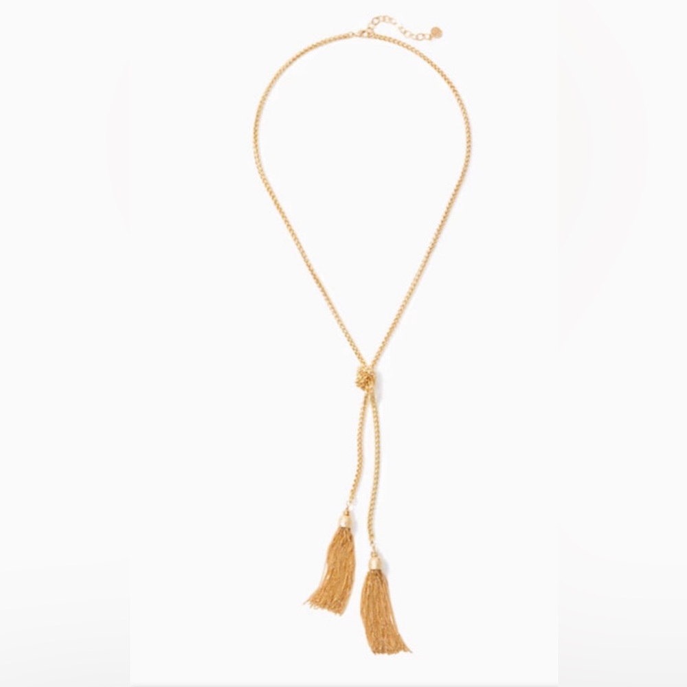 Lilly Pulitzer The Belle Tassel Necklace NWT